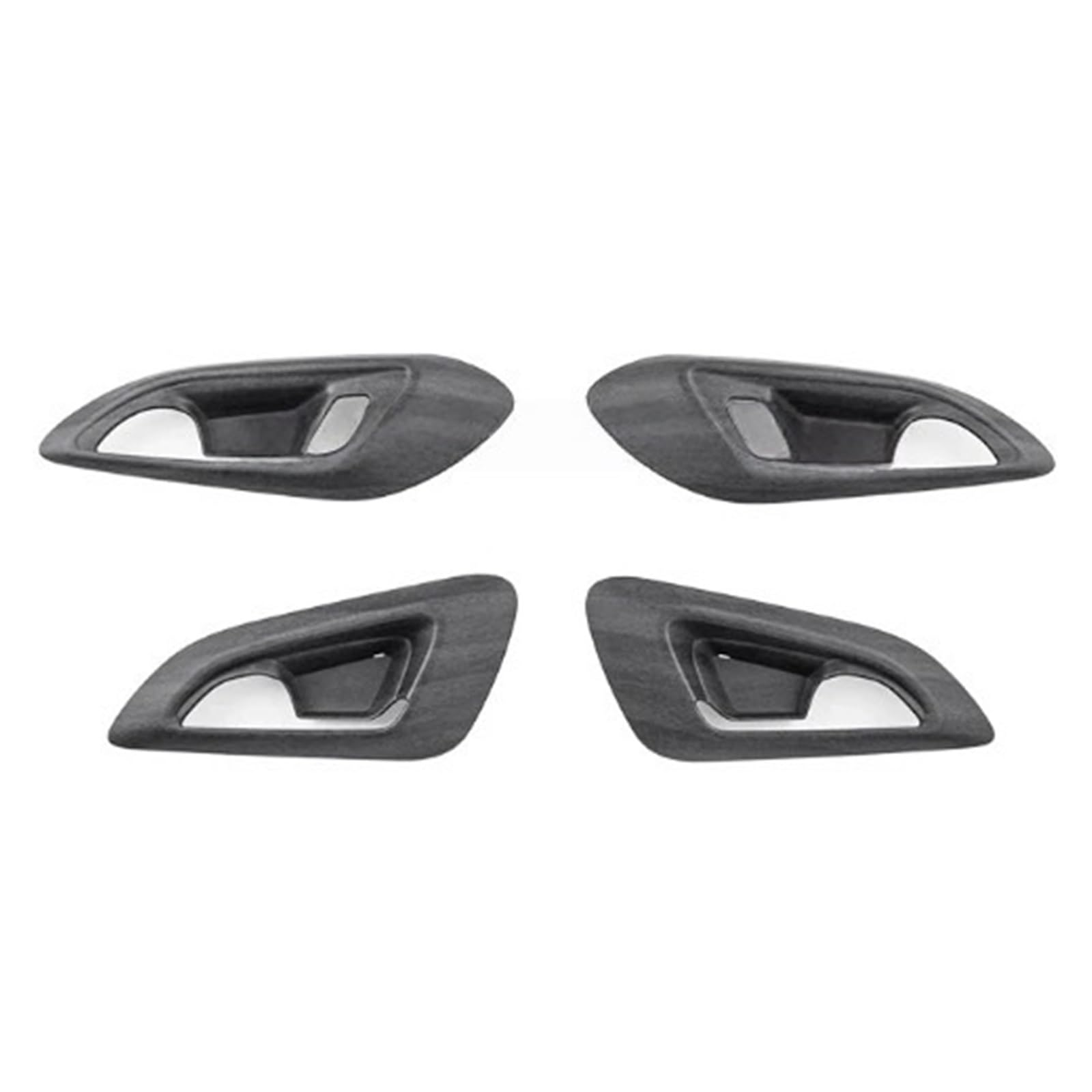 Fit for Chevrolet Fit for Trax 2024-25 4pcs Inner Door Panel Stripe Bowl Handle Cover Trim Interior Replacement LHD Support Handle Car Door Handle(Wood Door Bowl)