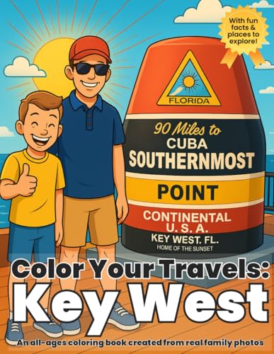 Color Your Travels: Key West: Coloring Memories from the Last Stop on the Keys image 2
