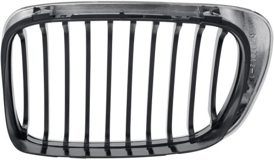 For BMW 323/328 Series 2000 Grille Passenger Side | Coupe/Convertible | Black | Replacement For BM1200135 | 51138208686