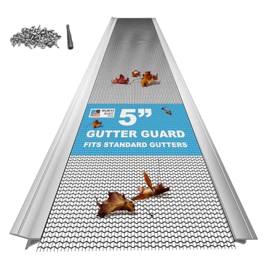 Durable Stainless Steel Gutter Guard Kit