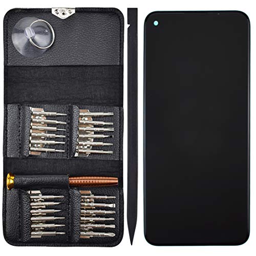 Image of SM-M115F LCD Display Touch Digitizer Screen Assembly with Border Replacement for Samsung Galaxy M11 Black