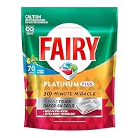 Fairy Platinum Plus Fresh Dishwashing Tablets 70 pack