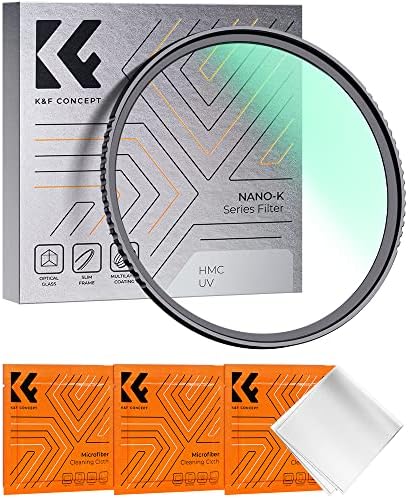 K&F Concept 77MM UV Filter Ultra Slim Japan Optics Multi Coated Ultraviolet Protection Lens Filter