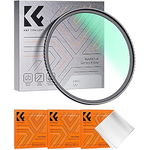 K&F Concept 72MM UV Filter Ultra Slim Japan Optics Multi Coated Ultraviolet Protection Lens Filter Cover