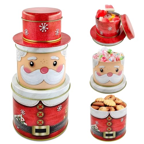 Weihnachtsmann Gebäckdose