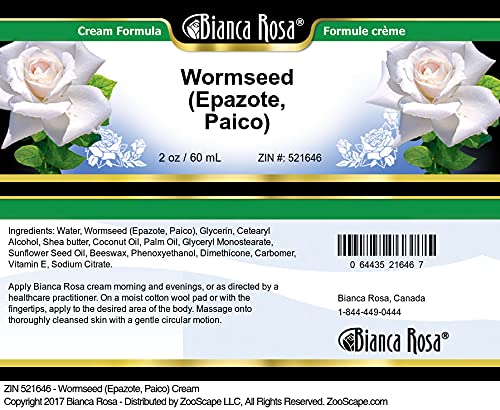 Bianca Rosa Wormseed Epazote Paico Cream 2 oz ZIN 521646 - 3 Pack — view 2