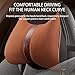 Car Neck Pillow for Driving,Cushion Soft Breathable Ergonomic Adults,Car Seat Headrest Pillow - Adults Passenger Automotive Driving Sleeping Commuting Travel