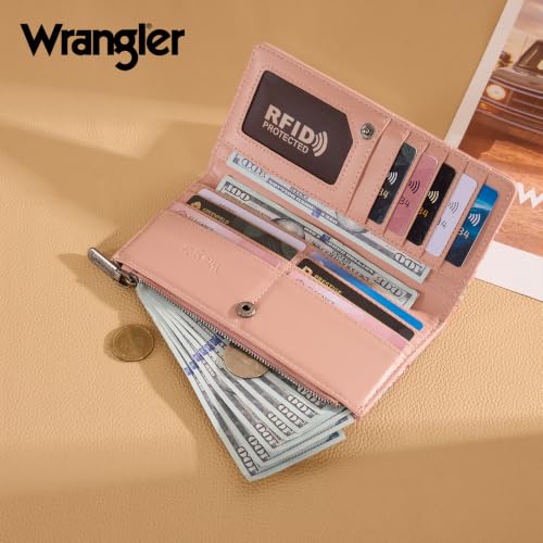 Image of X Wrangler Floral Wallet Womens Bifold Credit Card Holder Clutch