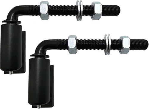 Bisagra de puerta universal de 5/8 pulgadas, bisagra de pivote de acero, bisagra soldada para soldadura en puertas de hierro o acero más grandes,