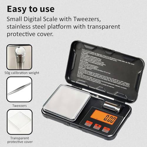 Báscula Digital para Joyería Precisa de 0.01 a 500 g miniatura 5