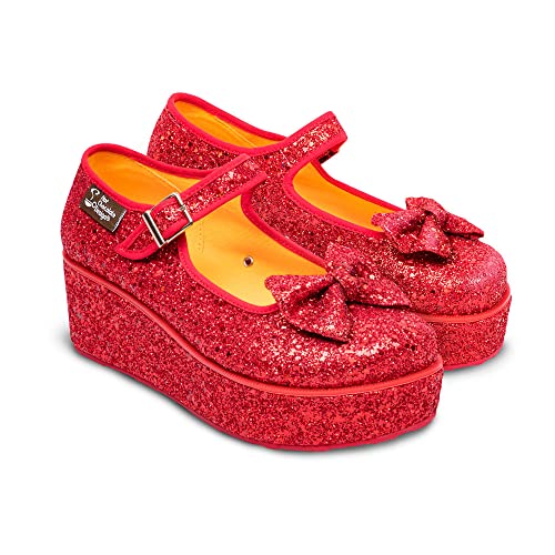 Image of Hot Chocolate Design Whimsical Women's Platform Mary Jane Shoes