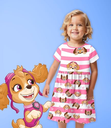 Paw Patrol Girls Dress - Skye Everest Liberty Sweetie Outfit Skirt Toddlers to Birthday Girls Clothes3