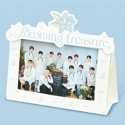 TREASURE BLOOMING PHOTO STAND SET ( VER.1 ) ( 1ea Photo Stand Frame+1ea Photo Set(1set 16ea) ) SEALED por Treasure, capa do álbum