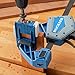 Rockler ¼” Doweling Jig Kit w/Bit & Stop Collar - Durable Glass-Reinforced Nylon Drill Guide - Easy Alignment & Repeatability Dowel Jig - Hang Hole Woodworking Tools for Convenient Storage