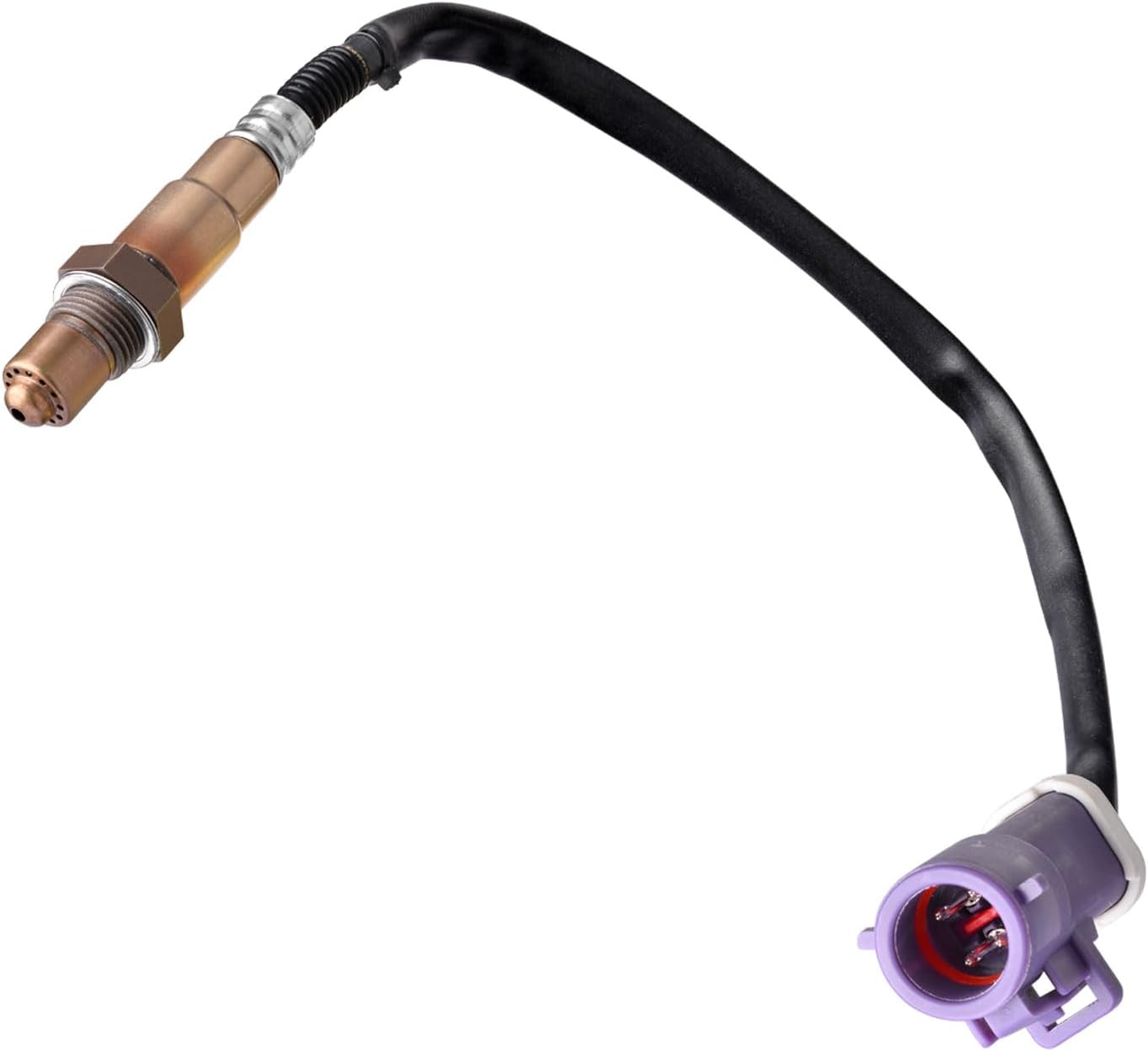 SZSAUTO Downstream O2 Oxygen Sensors 4L3Z-9G444-AA -Purple Circular 4 Way Connector- Bank 1 Oxygen Sensor 2