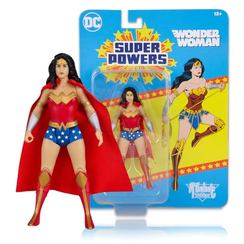 Coleccionables, Toy McFarlane Juguetes - DC Direct - Super Powers 5 Pulgadas Cifras WV3 - Wonder Woman (DC Rebirth)