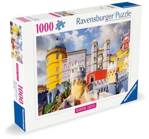 Puzzle 1000 pièces : Palais national de Pena Portugal Ravensburger France - vue 3