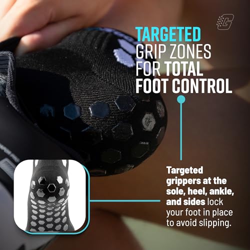 Quarter Crew Golf Socks, Non-Slip Performance for Men and Women, Compression Sports Socks, All-Day Comfort2