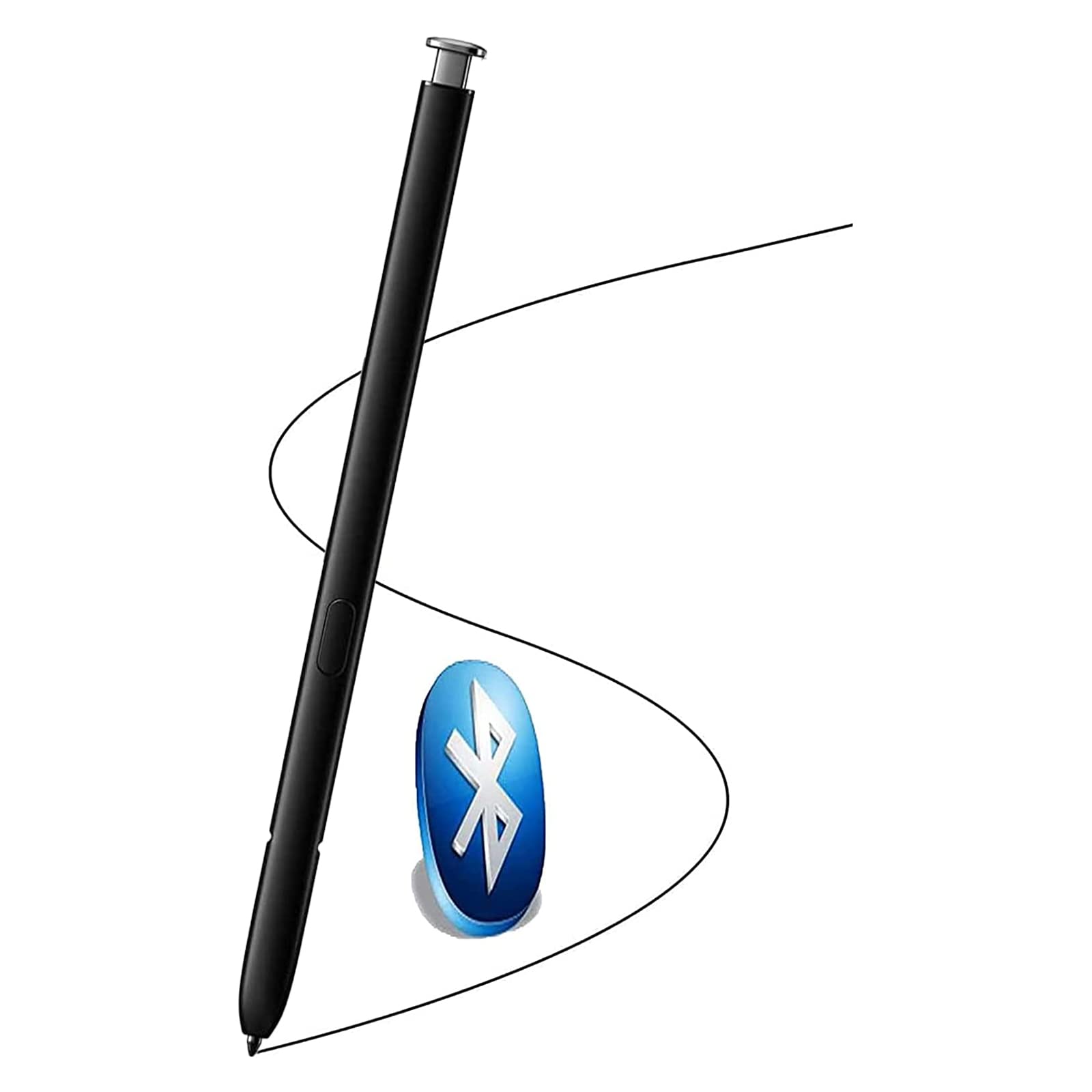 Galaxy S22 Ultra S Pen with Bluetooth for Samsung Galaxy S22 Ultra 5G Stylus Pen Replacement Remote Control for Samsung Galaxy S22 Ultra S Pen(Phantom White)