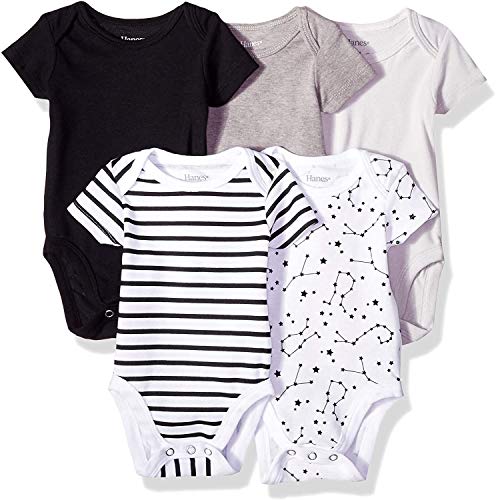 Ultimate Baby Flexy 5 Pack Short Sleeve Bodysuits