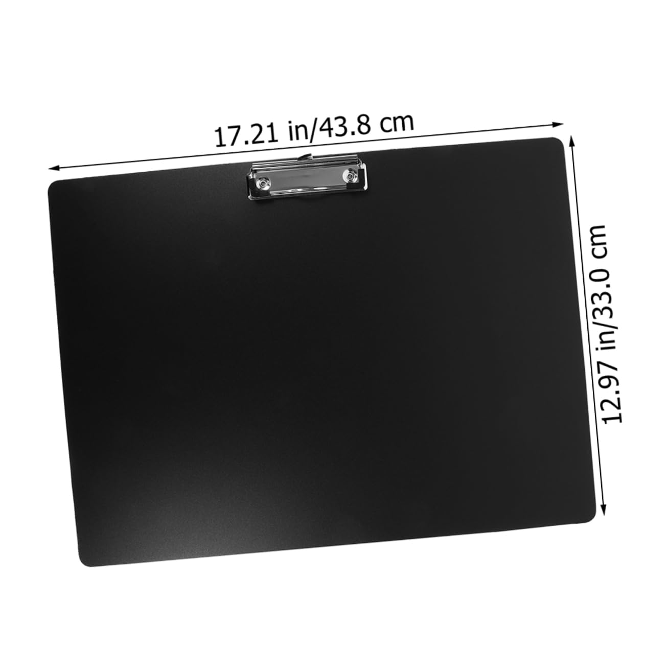 Portablocchi A3 Nero 3 Pezzi in Pp Clip in Metallo