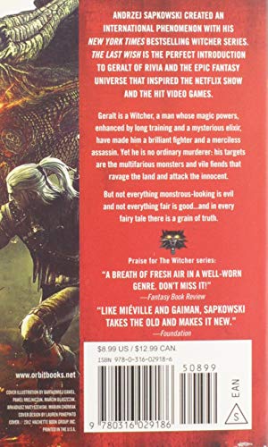 The Last Wish: Introducing the Witcher
