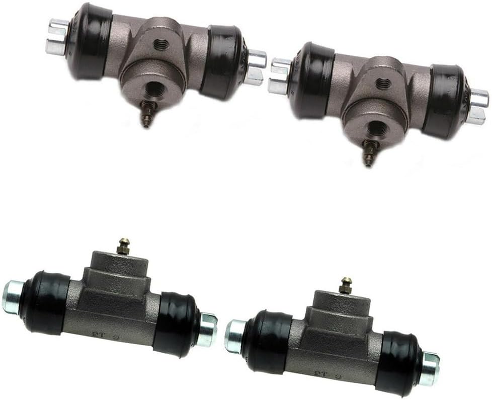 Front and Rear Drum Brake Wheel Cylinder Kit for Volkswagen Beetle 1.6L 1970 1971 1972 1973 1974 1975 1976 1977 1978, for Volkswagen Beetle 1.5L 1968 1969, for Volkswagen Thing 1.6L 1973