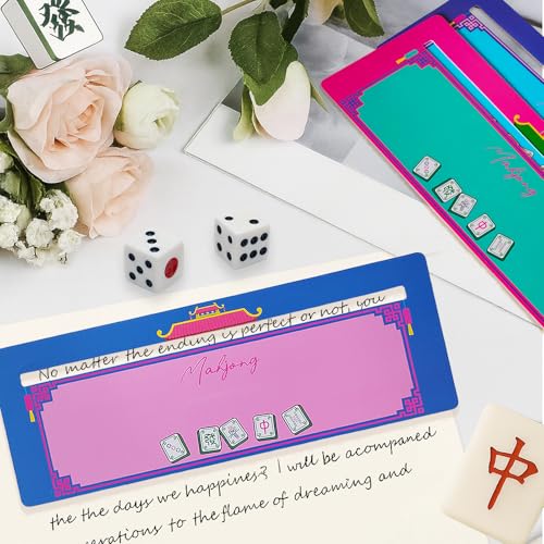 4 Piezas Buscador de Línea Mahjong - Colorido miniatura 6