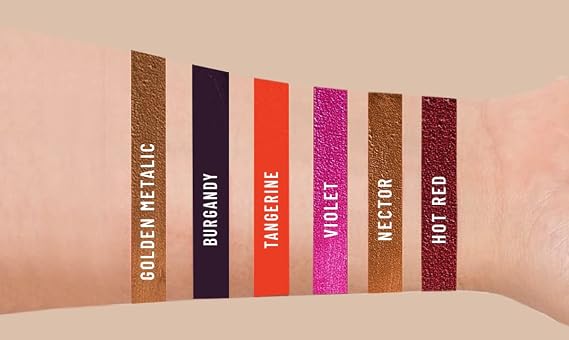 Beauty Forever Long Lasting Cream Lipstick, Glossy & Moisturising Lip Formula, Vitamin C & E Enriched, Hydrating Feature, High Impact Lip Colour, Available In 24 Shades (Shiney Brown (LL107))