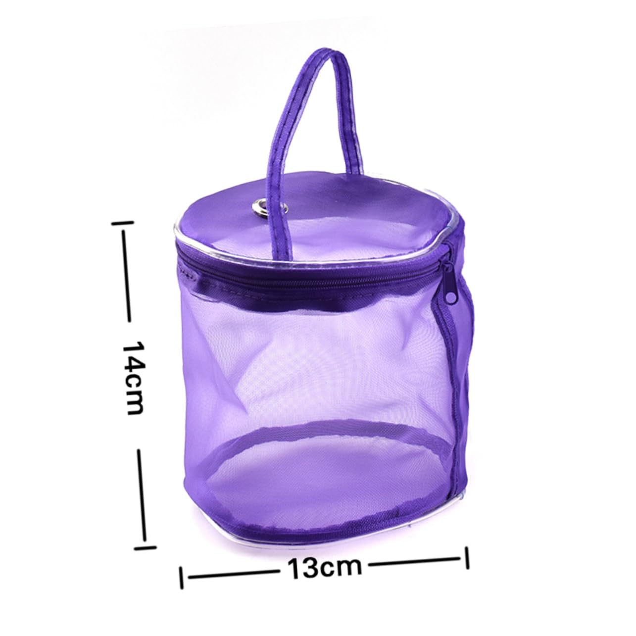 KOMBIUDA Borsa Portaoggetti per Filati da Maglia 3 Pezzi in Materiale Naturale per Casa E Viaggio
