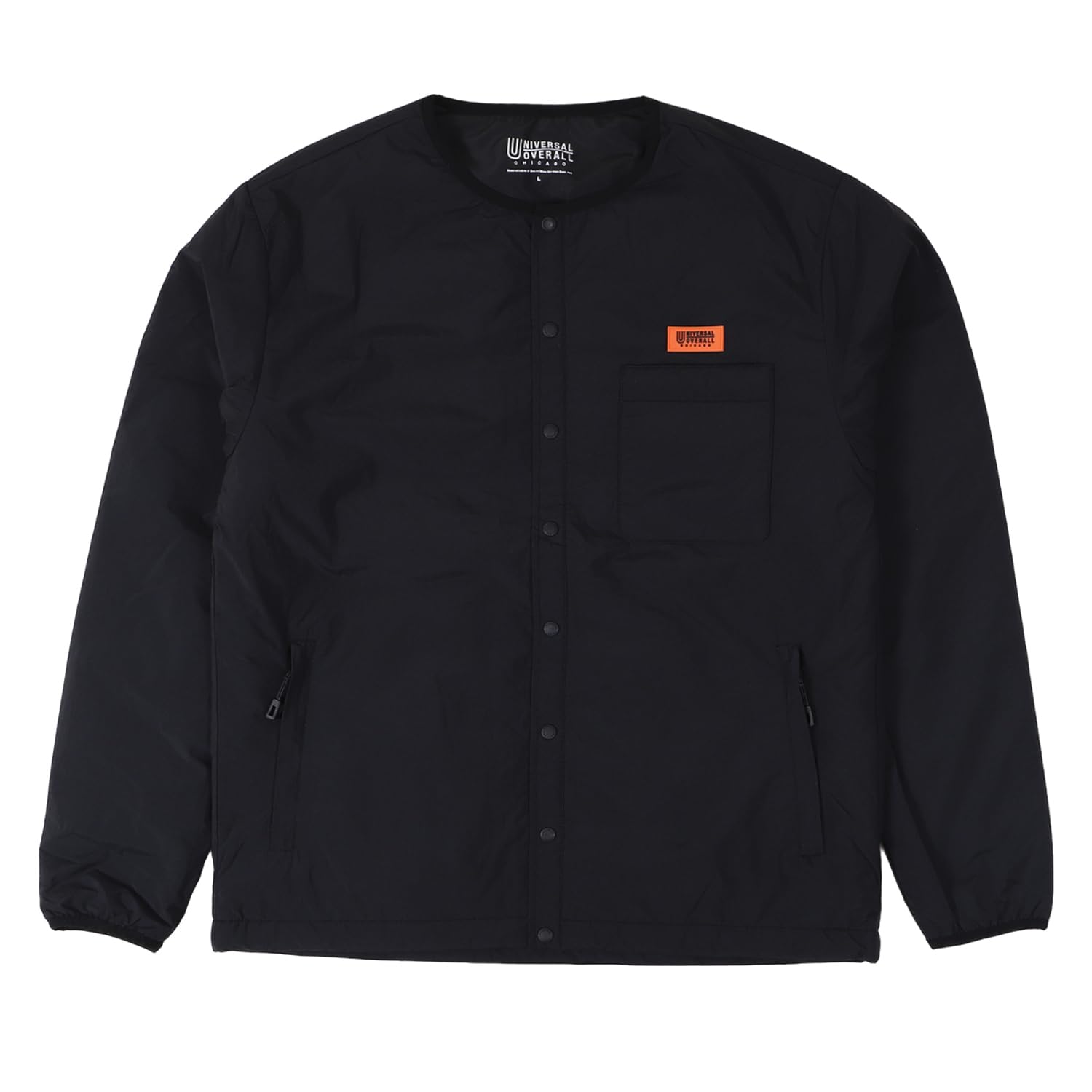 [Universal Overall]INSULATION JACKET 黒 楽天市場】UNIVERSAL OVERALL ユニバーサルオーバーオール