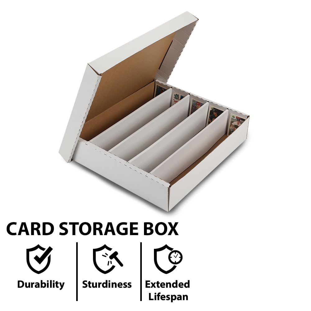 mtg 5000 card box Amazon.com: BCW 5000ct Trading Card Storage Boxes (Full Lid) 2 Pack | TCG & MTG Card Storage Organizer | Fits Card Dividers & Sorting Tray