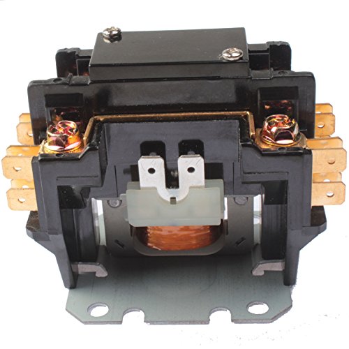 Image of Holdwell SA-1.5P-30A-120V 1.5 Pole Normally Open Double Make with shunt 30 Amp 40 Amp 120V Coil Definite Purpose Air Conditioner Contactor
