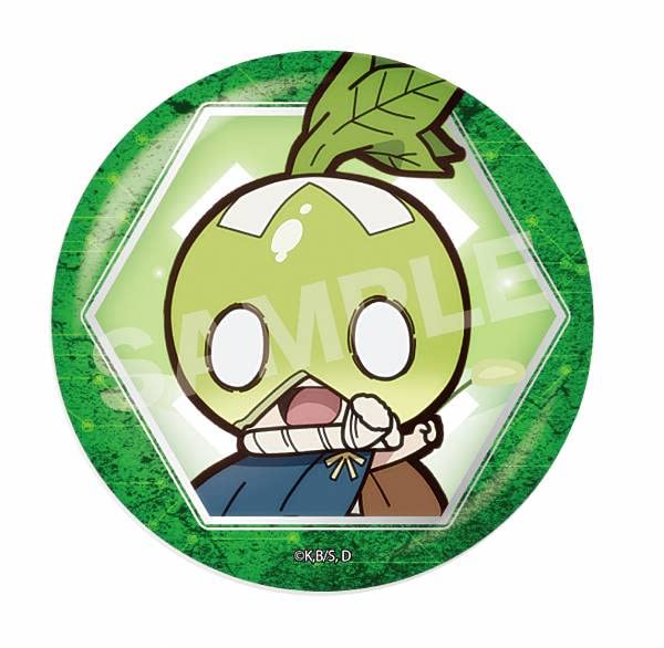 Amazon.co.jp: 【スイカ】 Dr.STONE メタリック缶バッジ 01 第1弾 : ホビー