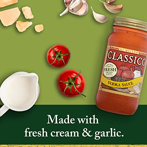 Image of Classico Vodka Sauce Tomato Spaghetti Pasta Sauce (24 oz Jar) (Pack of 3)