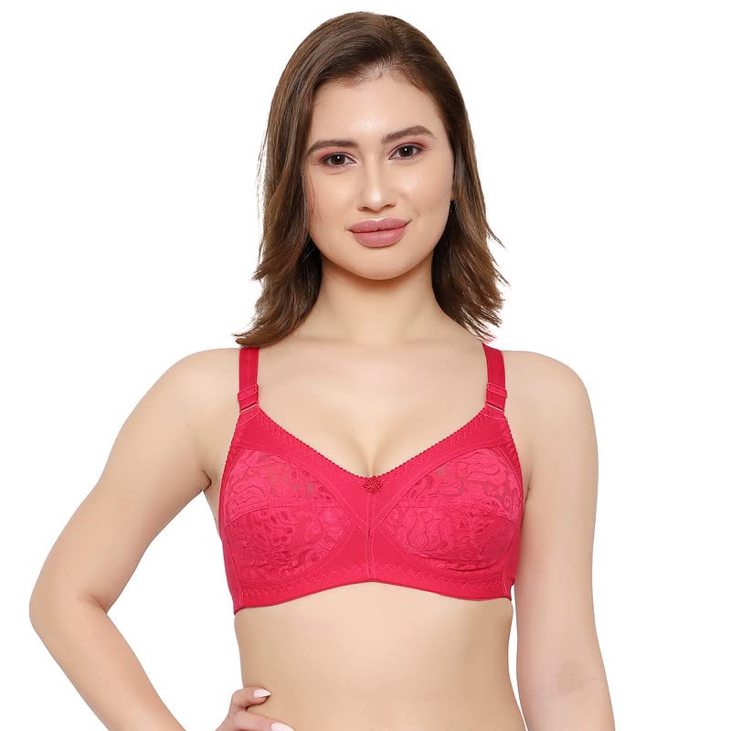 Image of Women Net Non-Padded Wire Free Regular Bra