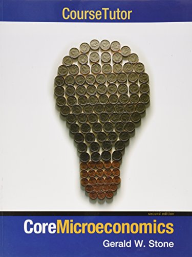 Course Tutor:  Core Microeconomics