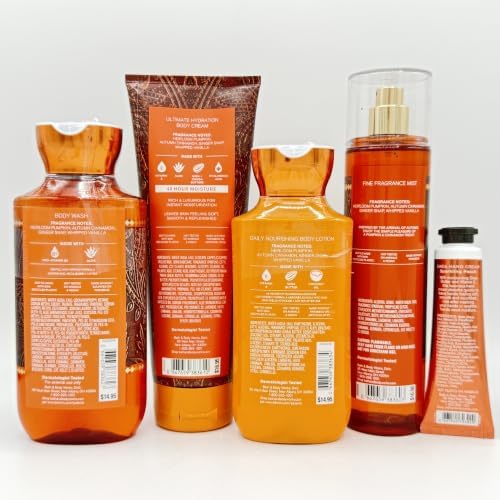 Bath & Body Works Sweet Cinnamon Pumpkin 5-Piece Gift Set - 1