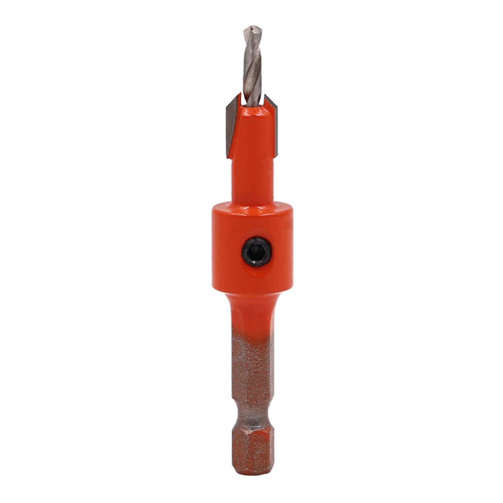 Edged Countersink Drill Bit with Hexagonal Shank Fast and Accurate Drilling and Sinking Anti Slip Features Grip Countersink Drill Bit for Wood