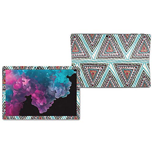 Image of MightySkins Carbon Fiber Skin for Microsoft Surface Pro 6 - Aztec Pyramids | Protective, Durable Textured Carbon Fiber Finish | Easy to Apply, Remove, and Change Styles | Made in The USA