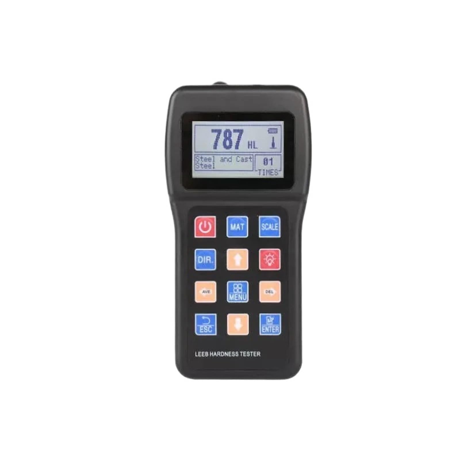 JVDDI Portable Hardness Tester High-precision Leeb Hardness Tester Cast Steel Industrial Metal Detectors Durometer