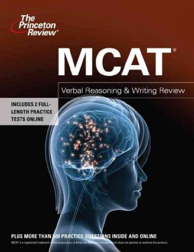 [THE PRINCETON REVIEW MCAT VERBAL REASONING & WRITING REVIEW]BY STAFF OF THE PRINCETON REVIEW(AUTHOR)[PAPERBACK][THE PRINCETON REVIEW MCAT VERBAL REASONING & WRITING REVIEW]ON 2010