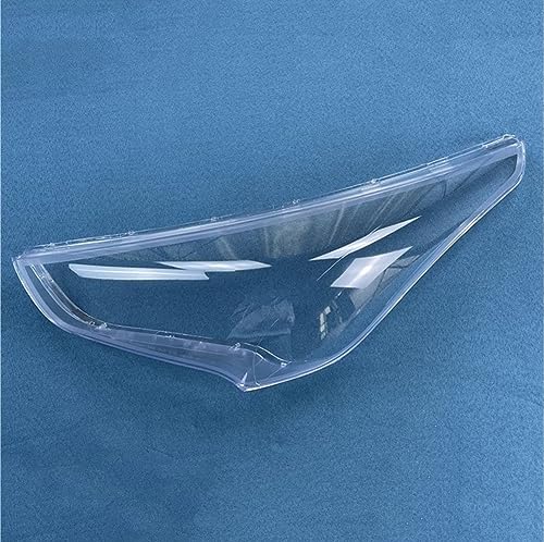 Lentille de phare gauche Hyundai Veloster en verre haute résistance anti-jaunissement