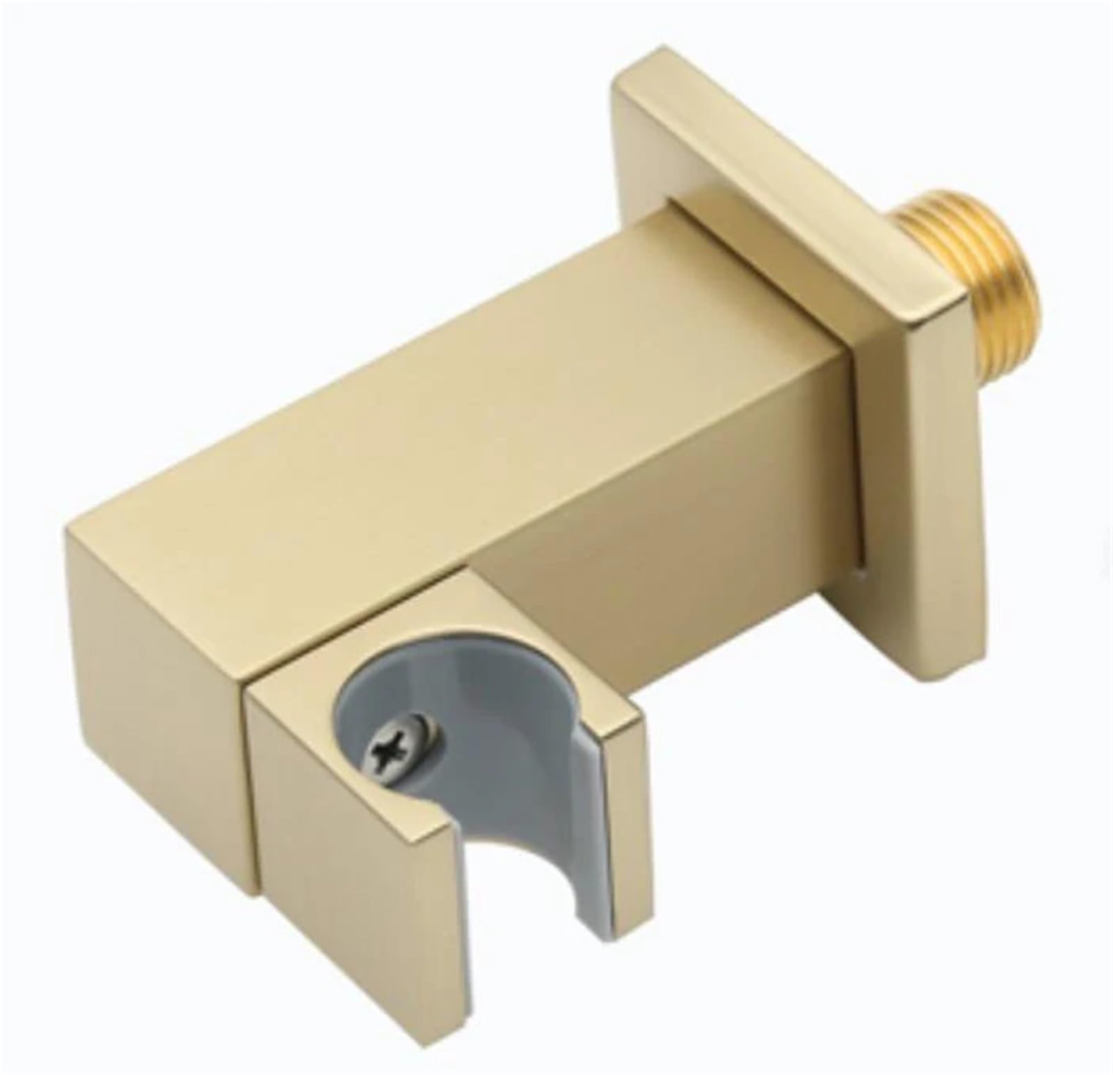 Csshnl D Brushed Gold Shower Head Holder Handheld Shower Head Matt Holder Bracket