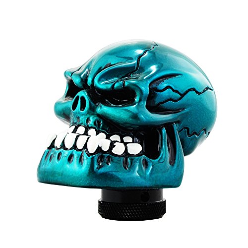 Mavota Blue Skull Manual Automatic Gear Shift Knobs