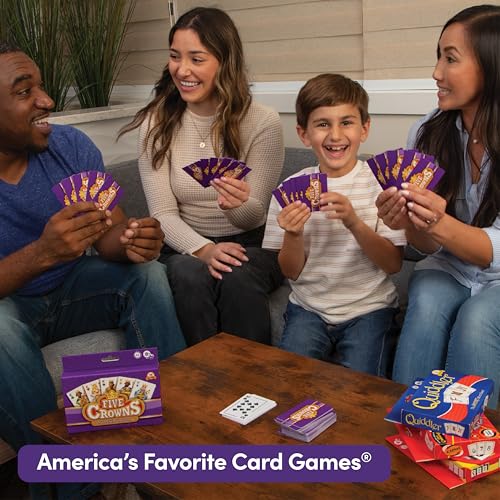 Image of Five Crowns 4 Pack Bundle Card Games for Kids