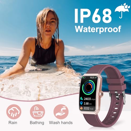 Image of Fitness Tracker with 24 /7 Heart Rate, Blood Oxygen, Sleep Tracker, Waterproof Fitness Watch, Activity Tracker with Step Tracker for Women Men