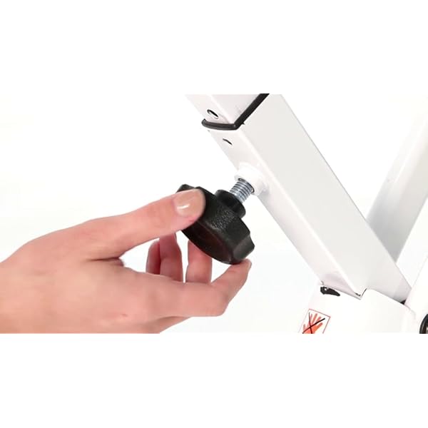 Marcy Foldable Exercise Bike with Adjustable Resistance for Cardio Workout and Strength Training NS-652