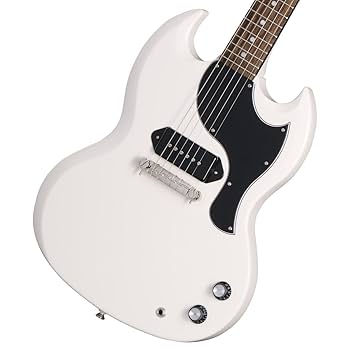 Epiphone Junior ホワイト エレキギター Amazon | Epiphone/YUNGBLUD SG Junior Classic White