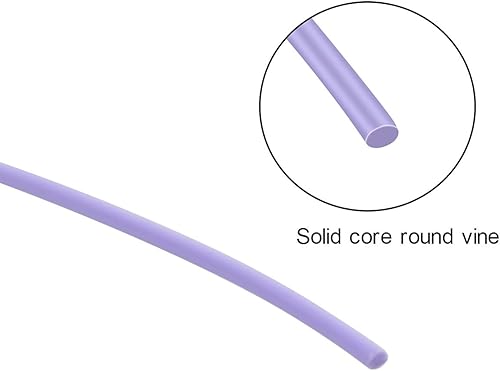 Miniatura 36 de Queenbox Tejido de ratán sintético redondo sólido de 17.64 oz (196.9 ft), material de reparación, ratán sintético de plástico para reparación